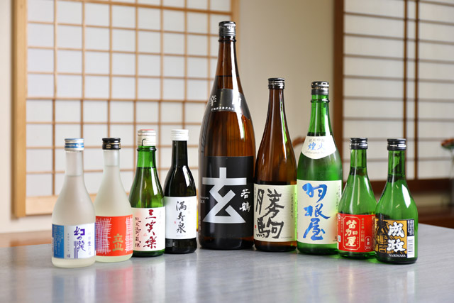 富山県の吟醸酒